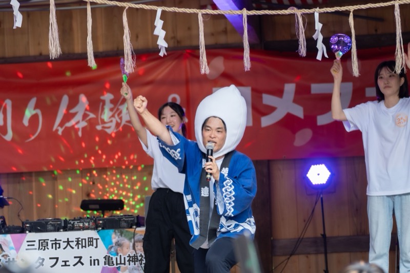 音楽ライブのようす